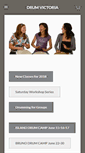 Mobile Screenshot of drumvictoria.com